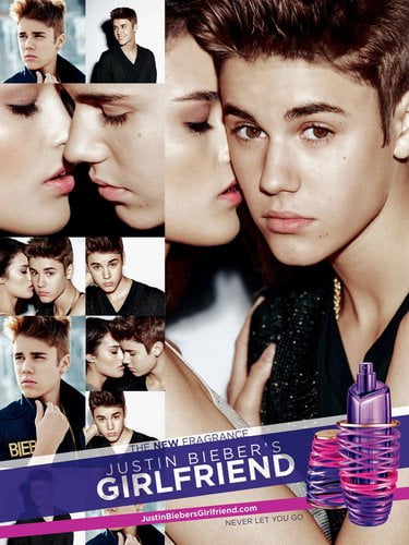 A campaign to promote Justin Bieber's Girlfriend