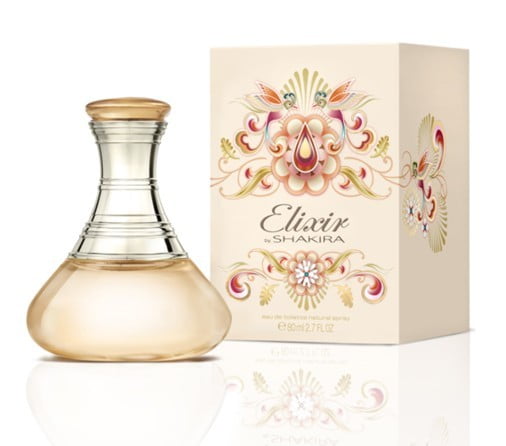 Shakira to Launch Elixir Fragrance