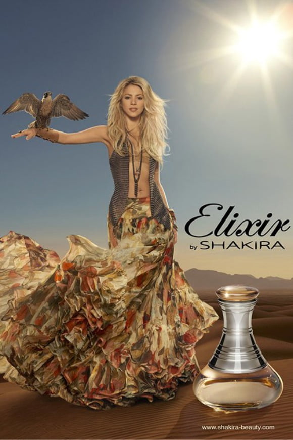 Shakira to Launch Elixir Fragrance