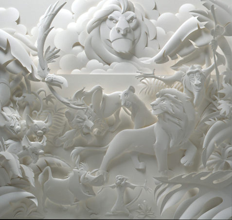 Showcasing Beautiful Collection of Unusual Paper Artwork and Paper Sculptures