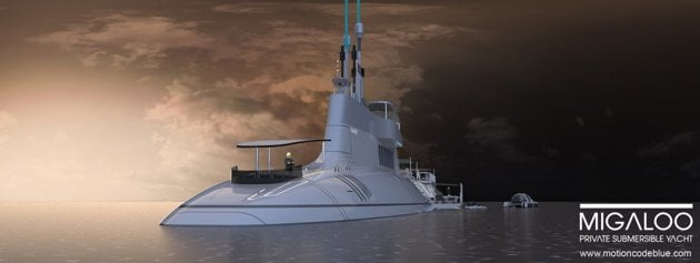 This Luxurious Submarine-Superyacht Hybrid Will Be the Ultimate Billionaire's Toy